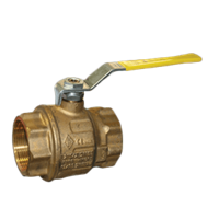 600 Series - 666FTTS - Brass Ball Valves